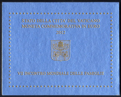 2012, Vatikan 2 Euro Gedenkmünze, Vaticano 2 Euro Commemorativa - Vatikan