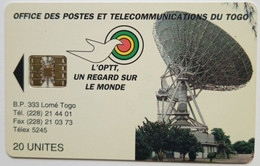 Togo 20 Units " Earth Station 20 -  Reverse 1 " - Togo