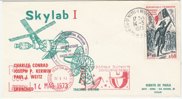 Francia - Spazio  Space Cosmos / Skylab I - Tracking Station / Car - Zuid-Amerika