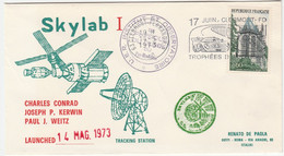 Francia - Spazio  Space Cosmos / Skylab I - Tracking Station / Observatory - Zuid-Amerika