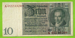 ALLEMAGNE / 10 MARK /  / 22 - 01 - 1929 - 10 Mark