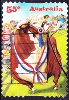 AUSTRALIA 2010 55c Multicoloured, Come To The Show-Prize Bull Self-Adhesive SG3367 FU - Used Stamps