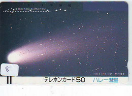 Télécarte COMET (8) COMETE-Japan SPACE * Espace * WELTRAUM *UNIVERSE* PLANET* BALKEN* 330-1338 - Astronomy