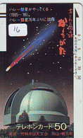 Télécarte COMET (16) COMETE-Japan SPACE * Espace * WELTRAUM *UNIVERSE* PLANET* BALKEN* 110-2271 - Astronomùia