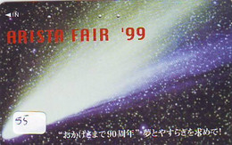 Télécarte COMET (18) COMETE-Japan SPACE * Espace * WELTRAUM *UNIVERSE* PLANET* - Astronomy