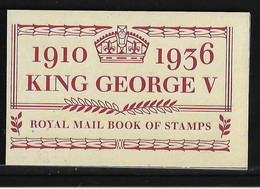 2010 Gran Bretagna  King George V - Postzegelboekjes