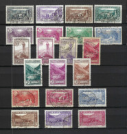 ANDORRE FRANCAIS 1937-43: Lot De "Paysages", Obl. CAD - Oblitérés