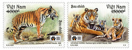 Vietnam Viet Nam MNH Perf Stamps Issued On Sep 5, 2022 : Indochinese Tiger Panthera Tigris / Big Cat (Ms1162) - Vietnam