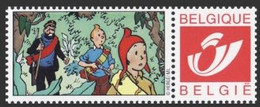 DUOSTAMP/MYSTAMP** Le Temple Du Soleil/De Zonnetempel/Der Sonnentempel - Tintin/Kuifje (Du Set écriture/Van Schrijfset) - Philabédés (comics)