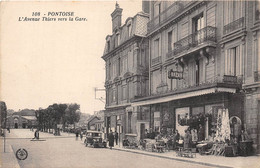 95-PONTOISE- L'AVENUE THIERS VERS LA GARE - Pontoise