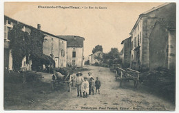 CPA - CHARMOIS-L'ORGUEILLEUX (Vosges) - La Rue Du Centre - Autres & Non Classés
