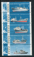 SOVIET UNION 1967 Fishing Ships MNH / **.  Michel 3326-30 - Nuovi