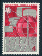 SOVIET UNION 1967 Development Of News Communications  MNH / **.  Michel 3378 - Unused Stamps