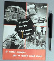 Manual De Automobiles De Arias Paz - El Motor - 1943 - Bus, Tracteur, Camion, Char - Spanje