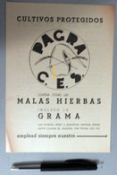Compana Espanhola De Semillas Fabrica Pagra (Bilbao) (pesticides ?) - 1935 - España