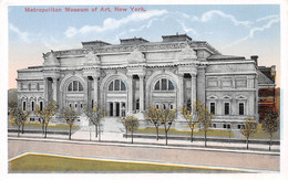 NEW YORK - METROPLITAN MUSEUM OF ART ~ AN OLD POSTCARD #2231103 - Museums