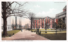 NEW YORK - COLUMBIA UNIVERSITY - CAMPUS VIEW ~ AN OLD POSTCARD #2231104 - Education, Schools And Universities