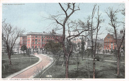 NEW YORK - COLUMBIA UNIVERSITY - BARNARD COLLEGE ~ AN OLD POSTCARD #2231105 - Onderwijs, Scholen En Universiteiten