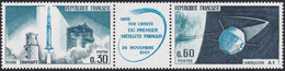 Delcampe - FRANCE, 1965, Fusée, Satellite ( Yvert 1465A ) - Europe