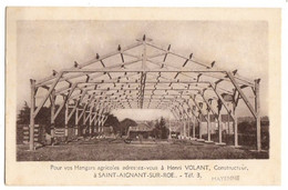 SAINT AIGNAN Sur ROE : HANGARS AGRICOLES Du CONSTRUCTEUR Henri VOLANT - Saint Aignan Sur Rö