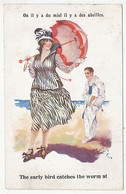CPA CARTE POSTALE ART DECO ART NOUVEAU LA FEMME ILLUSTRATEUR 1921 - Sonstige & Ohne Zuordnung