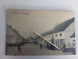 ZEVECOTE - Dorpstraat  1913 - Gistel