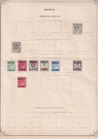 Maroc Anglais - Collection Ancienne Vendue Page Par Page - Tous états - Other & Unclassified