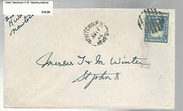 36226 ) Canada Newfoundland Cover Postal History - 1908-1947