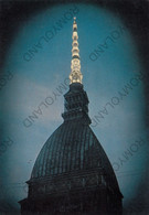 CARTOLINA  TORINO,PIEMONTE,LA MOLE ANTONELLIANA M.168 (ANTONELLI 1863)-NOTTURNO,RELIGIONE,BELLA ITALIA,NON VIAGGIATA - Mole Antonelliana