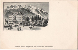 CHAMONIX (74) - GRAND HOTEL ROYAL ET DE SAUSSURE - Chamonix-Mont-Blanc