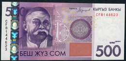 KYRGYSTAN P28b 500 SOM 2016 #CF   UNC. - Kirguistán