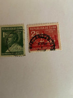 CUBA 1936 2 Timbres  - Monument De JM GOMEZ - JM GOMEZ  - Used - Usati