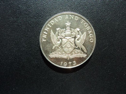 TRINITÉ ET TOBAGO * : 50 CENTS  1973 FM (P)   KM 22      B.E. ** - Trinidad Y Tobago