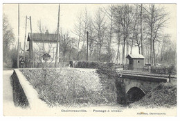 SAINT PIERRE LES NEMOURS (77) - CHAINTREAUVILLE - Passage à Niveau - Ed. Ricordeau, Chaintreauville - Saint Pierre Les Nemours