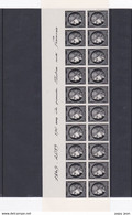 N° 5305A Bloc De 20 Timbres Haut De Feuille Avec Légende , Superbe - Unused Stamps