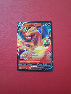 Carte Pokémon  BASE  Dracaufeu V    019/189   PV 220 - Pokemón