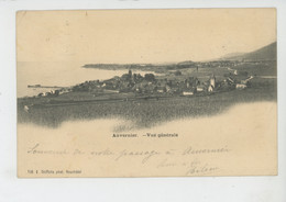 SUISSE - AUVERNIER - Vue Générale (1899) - Auvernier