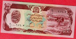 100 Afghanis Neuf 2 Euros - Afghanistan