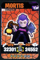 Brawl Stars MORTIS #2355 Trading Cards Of Video Game (Supercell) - Turkish Edition - Altri & Non Classificati