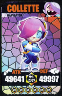 Brawl Stars COLLETTE (NAVIGATOR) #2369 Trading Cards Of Video Game (Supercell) - Turkish Edition - Other & Unclassified