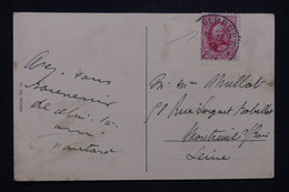 LUXEMBOURG - Type Adolph Sur Carte Postale De Luxembourg ( Timbre Semble être Rajouté, Oblitération De 1891 ) - L 130149 - 1891 Adolphe De Face