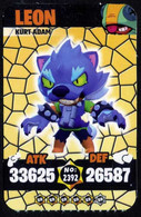 Brawl Stars WEREWOLF LEON #2392 Trading Cards Of Video Game (Supercell) - Turkish Edition - Sonstige & Ohne Zuordnung