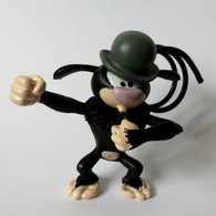 FIGURINE PLASTOY 2002 MARSUPILAMI MARS LE NOIR (2) - Altri & Non Classificati