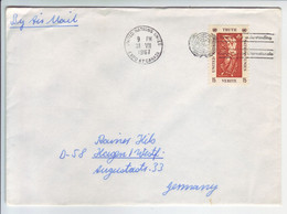 UNO Luftpostbrief  Airmail Cover  Lettre  EXPO 67 CANADA To Germany - Briefe U. Dokumente