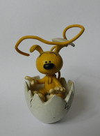 FIGURINE PLASTOY 2003 MARSUPILAMI BEBE BIBU Dans Un Oeuf - Otros & Sin Clasificación