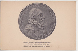 Jacques Boiceau Gentilhomme Saintongeais Médaille Par L'artiste Protestant A DUPRE - Saintes