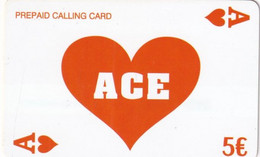 GREECE - Playing Cards/Ace, Ace Prepaid Card 5 Euro(807 7801), Used - Giochi