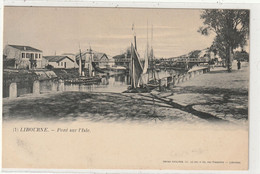 1DEPT 33 Précurseur édit. Henry Guillier N° 1 : Libourne Pont Sur L'Isle - Libourne