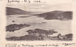 ECOSSE. ROTHSAY. " KYLES OF BUTE   ". . ANNÉE 1906 + TEXTE - Bute