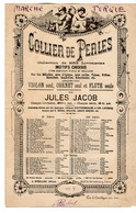 VP20.365 - PARIS - Ancienne Partition Musicale ¨ Marche Turque  ¨ De MOZART & ¨ Te Souviens -Tu Ma Belle ¨ BARCAROLLE - Partituren